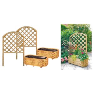 Blumenkasten Blumenkübel-Set DETROIT 1