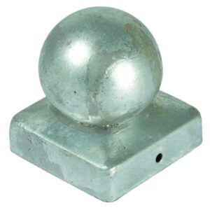 Pfostenabdeckung aus Metall 7x7 cm