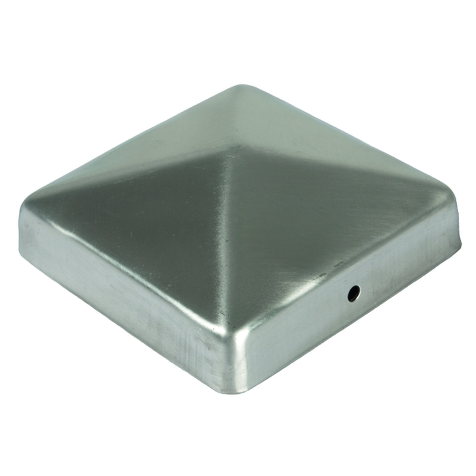 Pfostenabdeckung aus Metall 7x7 cm 1 Pfostenabdeckung aus Metall 7x7 cm