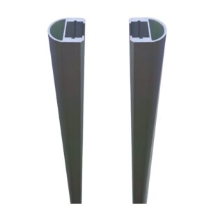 RUDE-Systemglas Universalleisten für Steckzaunsysteme