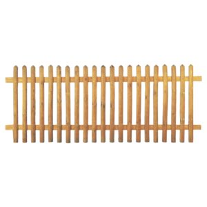 Senkrechtzaun  Latten 55 mm, kdi braun