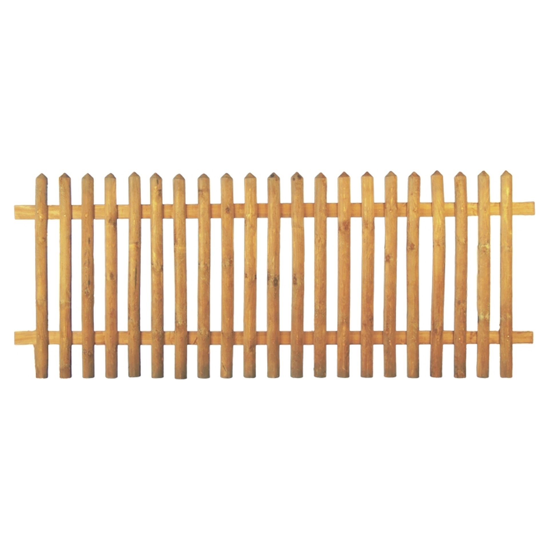 Senkrechtzaun Latten 55 mm, kdi braun 1 Senkrechtzaun  Latten 55 mm, kdi braun