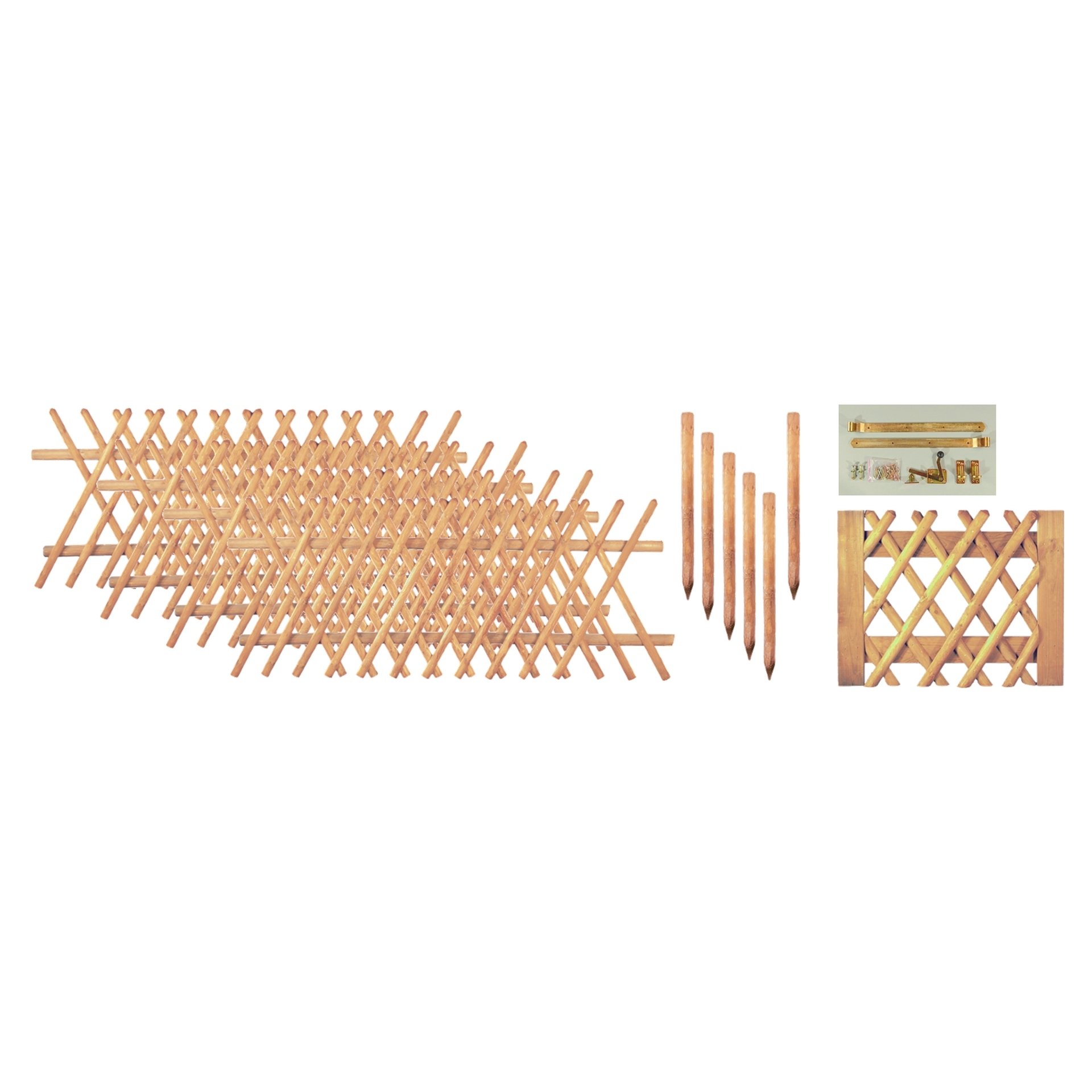 Sichtschutz Zaun-Set JEFFERSON 1 Sichtschutz Zaun-Set JEFFERSON