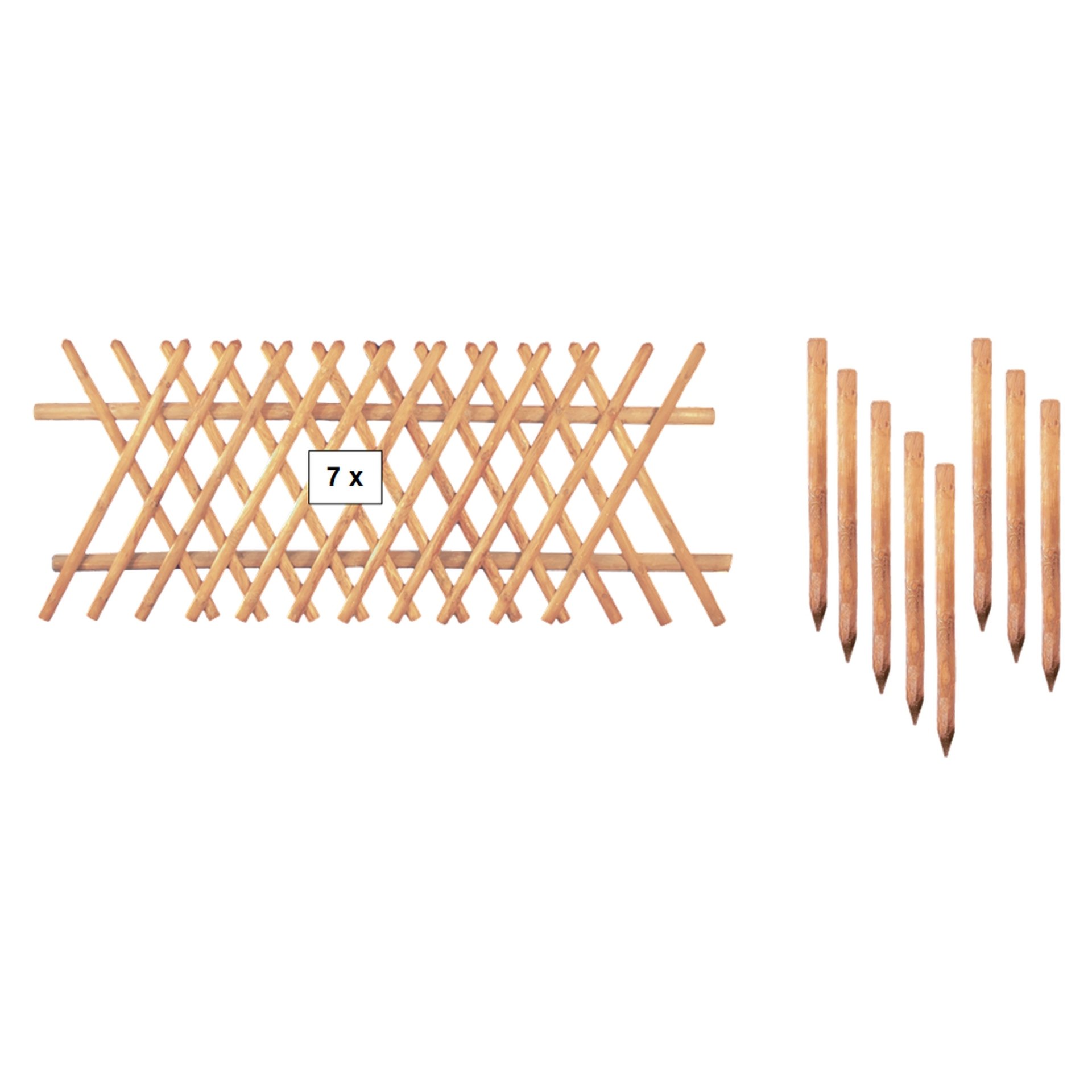 Sichtschutz Zaun-Set JEFFERSON 1 Sichtschutz Zaun-Set JEFFERSON
