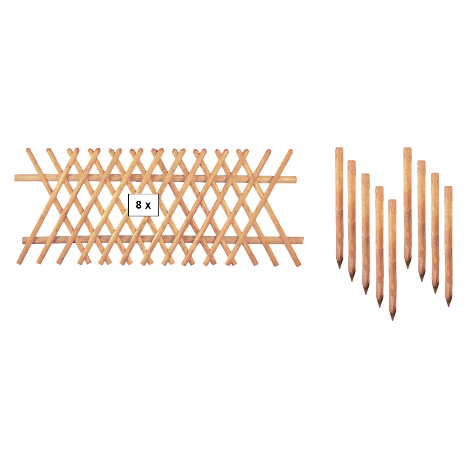 Sichtschutz Zaun-Set JEFFERSON 1 Sichtschutz Zaun-Set JEFFERSON