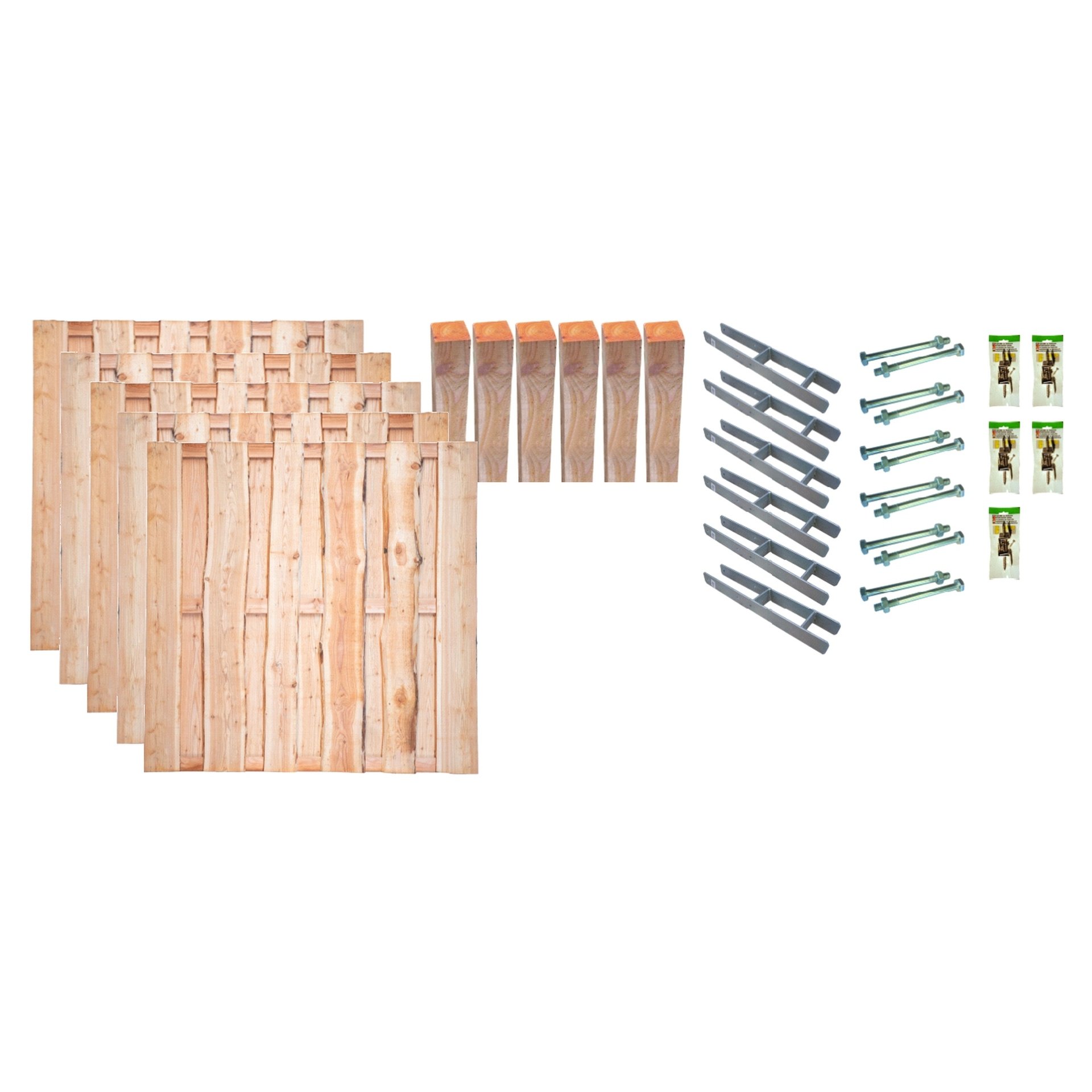 Sichtschutz Zaun-Set LINCOLN 1 Sichtschutz Zaun-Set LINCOLN