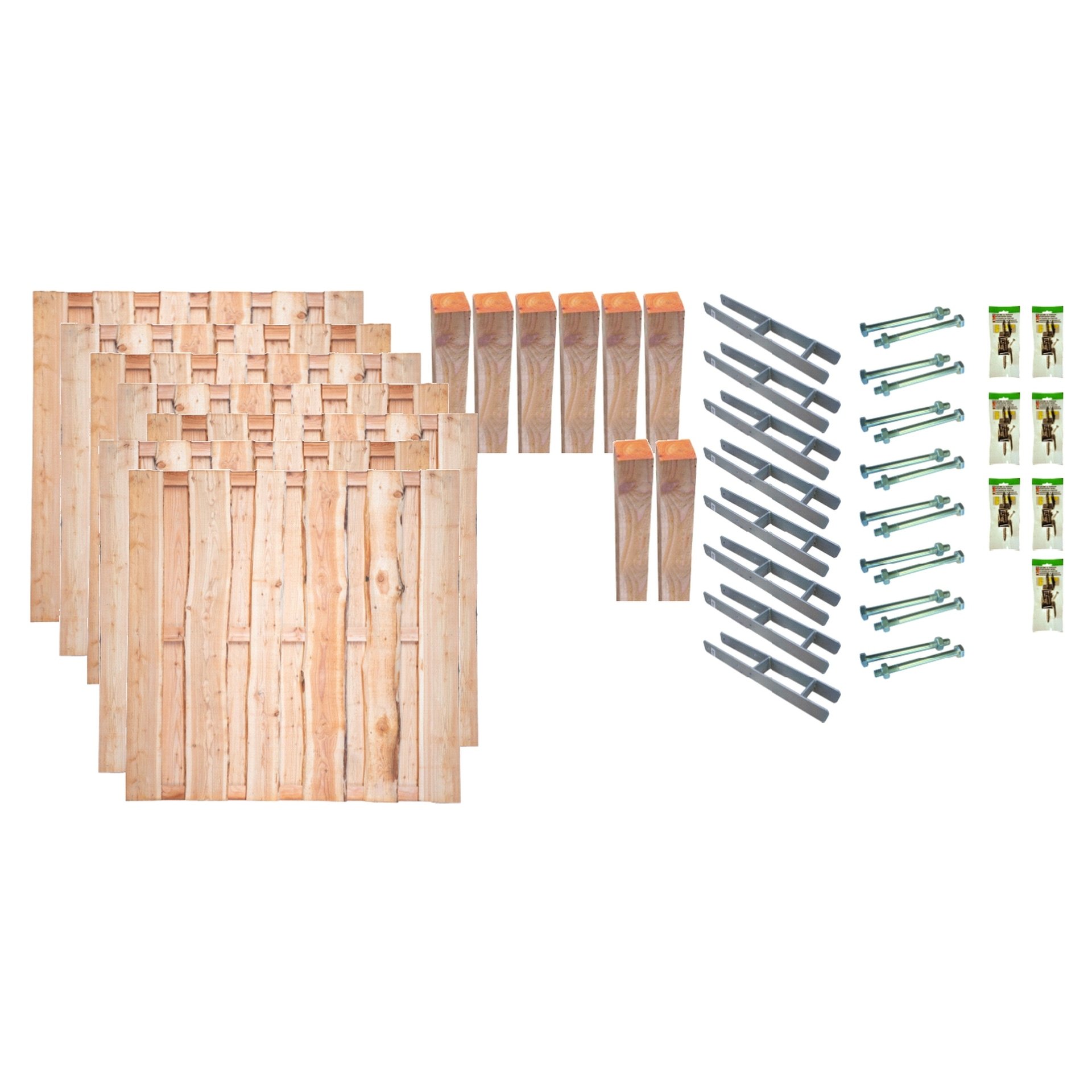 Sichtschutz Zaun-Set LINCOLN 1 Sichtschutz Zaun-Set LINCOLN