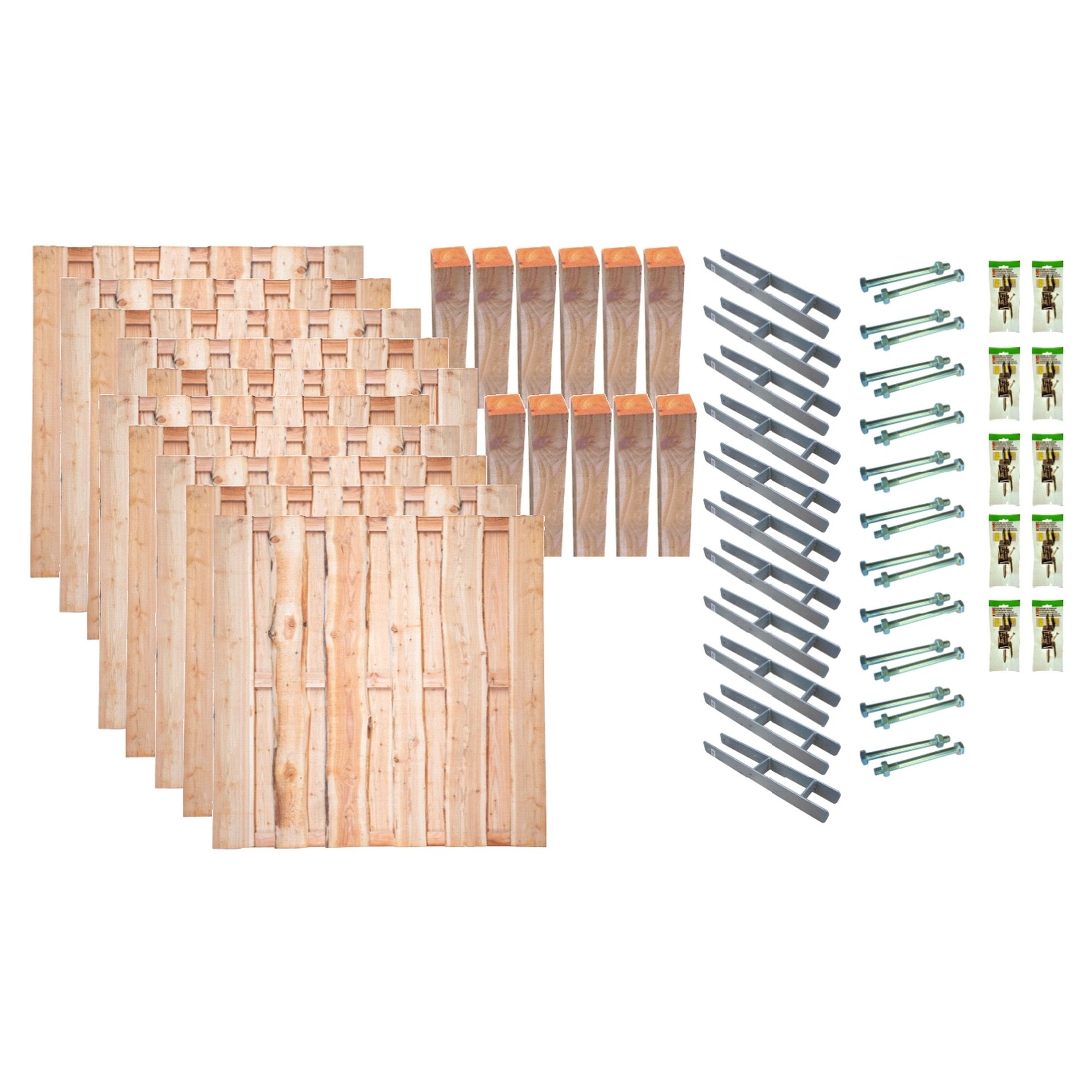 Sichtschutz Zaun-Set LINCOLN 1 Sichtschutz Zaun-Set LINCOLN