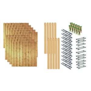 Sichtschutz Zaun-Set LOS ANGELES