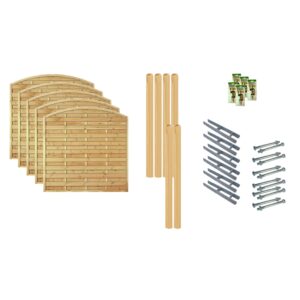 Sichtschutz Zaun-Set MADISON