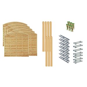 Sichtschutz Zaun-Set MADISON