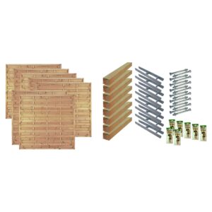 Sichtschutz Zaun-Set MANHATTAN