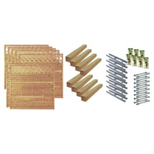 Sichtschutz Zaun-Set MEMPHIS