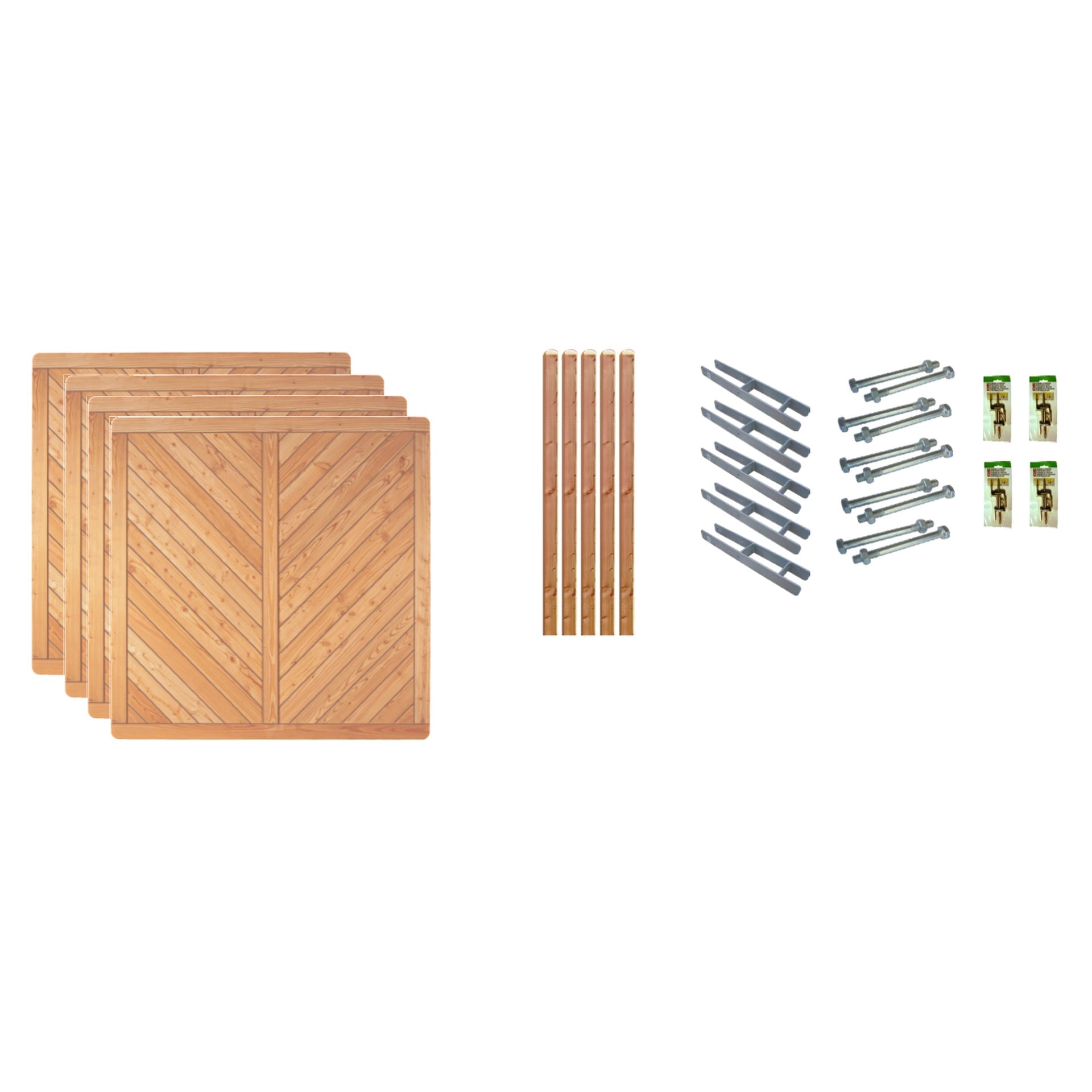 Sichtschutz Zaun-Set SPRINGFIELD 1 Sichtschutz Zaun-Set SPRINGFIELD