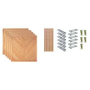 Sichtschutz Zaun-Set SPRINGFIELD