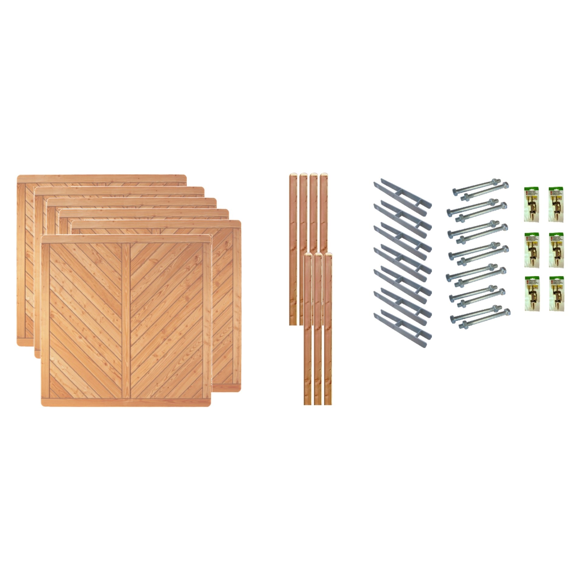 Sichtschutz Zaun-Set SPRINGFIELD 1 Sichtschutz Zaun-Set SPRINGFIELD