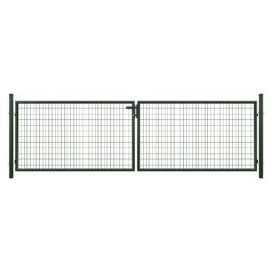 STRONG Doppeltor anthrazit inkl. Pfosten + Beschläge