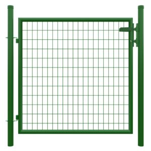 STRONG Einzeltor grün  inkl. Pfosten + Beschläge