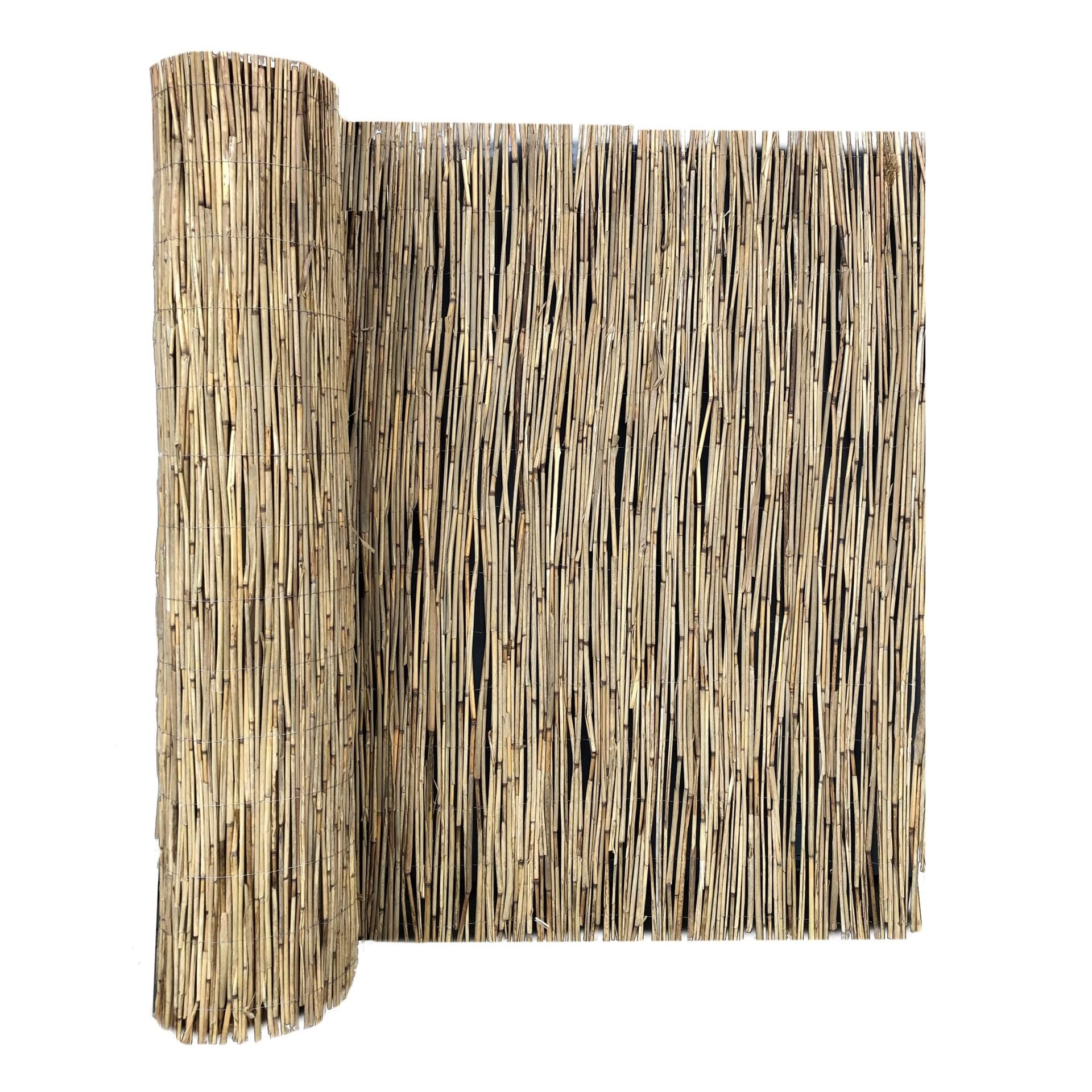 SYLT Schilfrohrmatte mit verzinktem Draht 1 SYLT Schilfrohrmatte mit verzinktem Draht