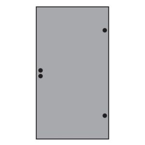VETRO TÜR-Glasscheibe  987x1800 mm, Vollflächen