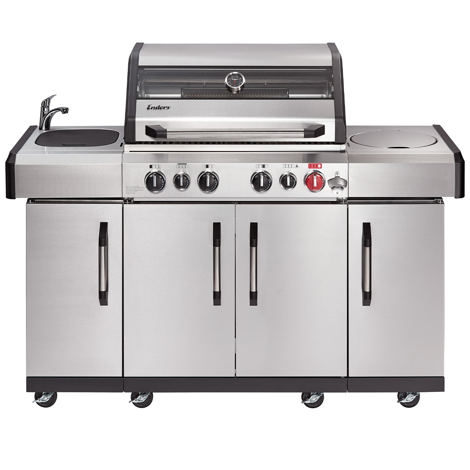 Gasgrill Kansas II Pro 4 SIK Profi Turbo 1 Gasgrill Kansas II Pro 4 SIK Profi Turbo