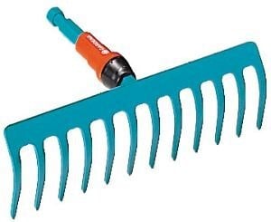 Combisystem-Kleinrechen 10 Zinken, 18,5 cm breit