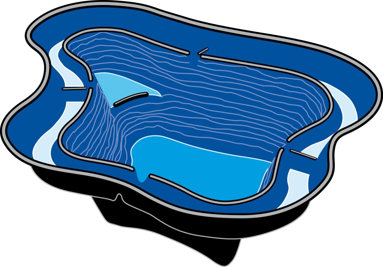 Gartenteich PE Calmus SIII 1 Gartenteich PE Calmus SIII