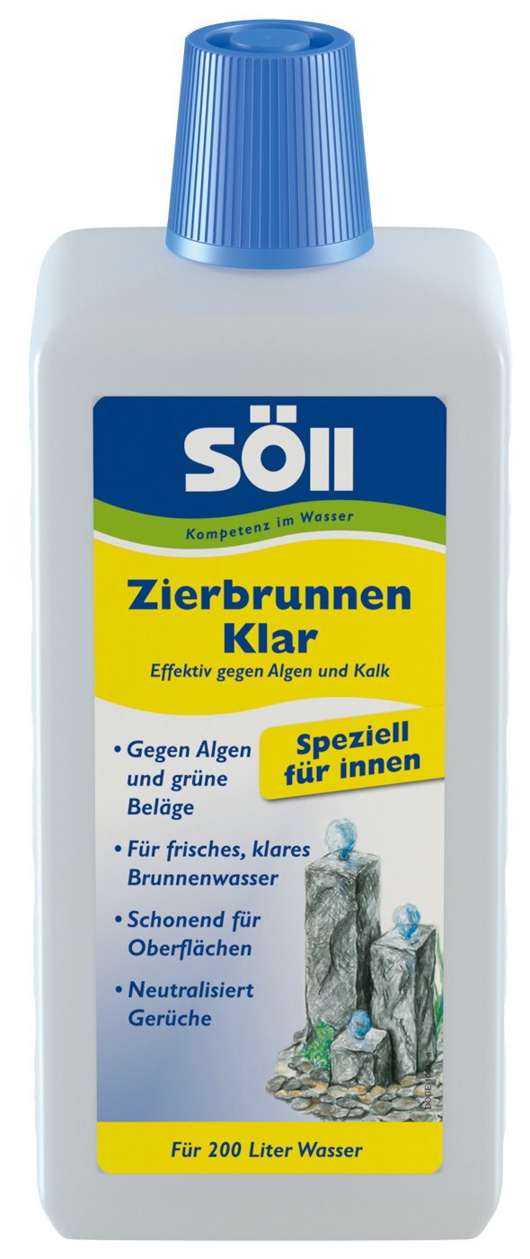 ZierbrunnenKlar gegen Algen und Kalk 1 ZierbrunnenKlar gegen Algen und Kalk