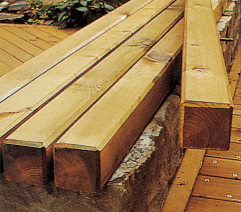 Kiefer-Vierkantpfosten 1 Kiefer-Vierkantpfosten