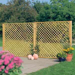 Rankgitter gerade, 180x180cm, kdi.