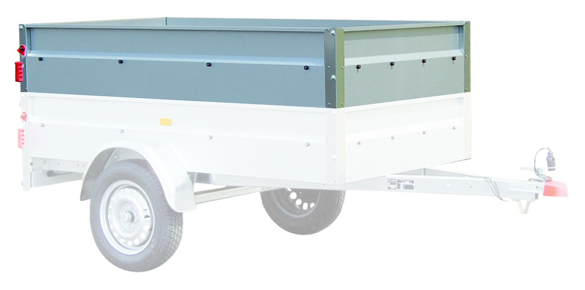 Bordwandaufsatz für PKW Anhänger BASIC 750 / BASIC 850 / BASIC 1000 / AN 750 1 Bordwandaufsatz für PKW Anhänger BASIC 750 / BASIC 850 / BASIC 1000 / AN 750