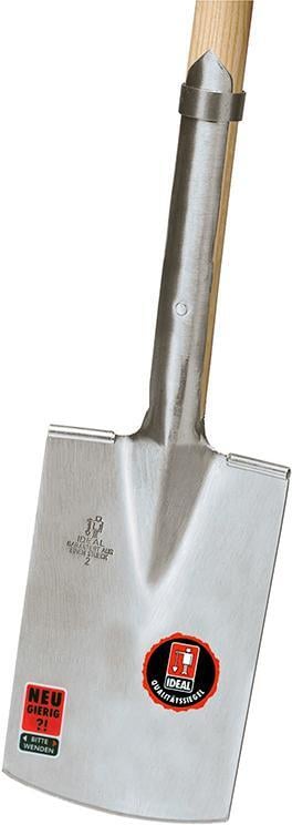 Rodespaten Gr. 2 T-Stiel Trittschutz 1 Rodespaten Gr. 2 T-Stiel Trittschutz