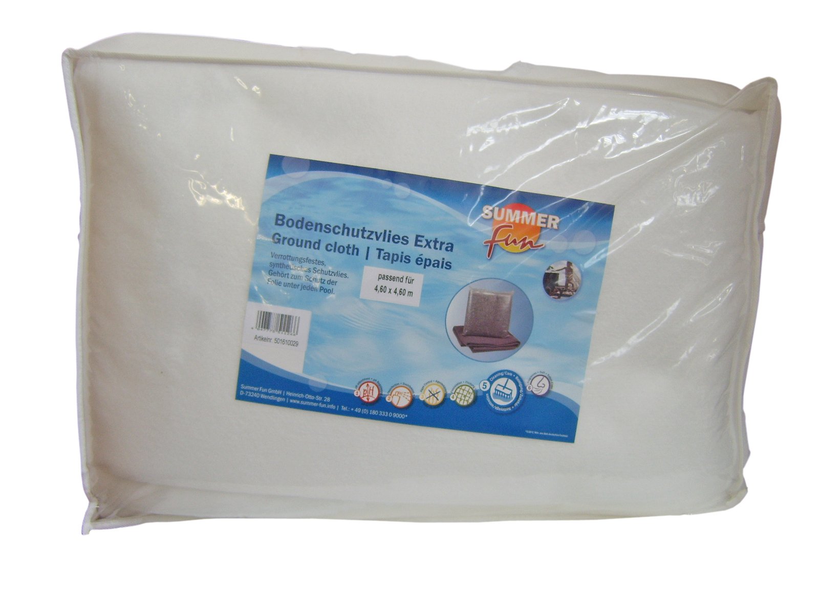 Extra Bodenschutzplane für Rundformbecken 1 Extra Bodenschutzplane für Rundformbecken