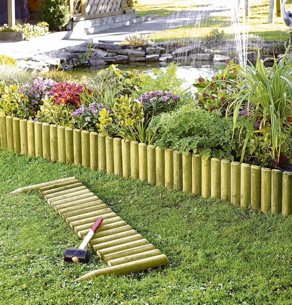 Beetbegrenzung 100cm 1 Beetbegrenzung 100cm