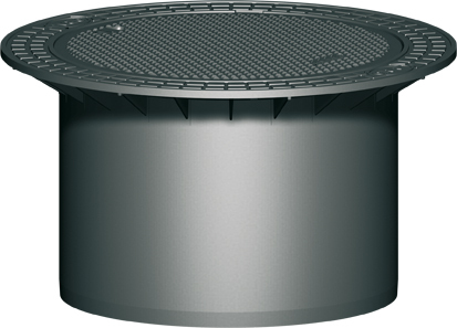 1626139 teleskop domschacht guss pkw befahrbar mit gussdeckel grau