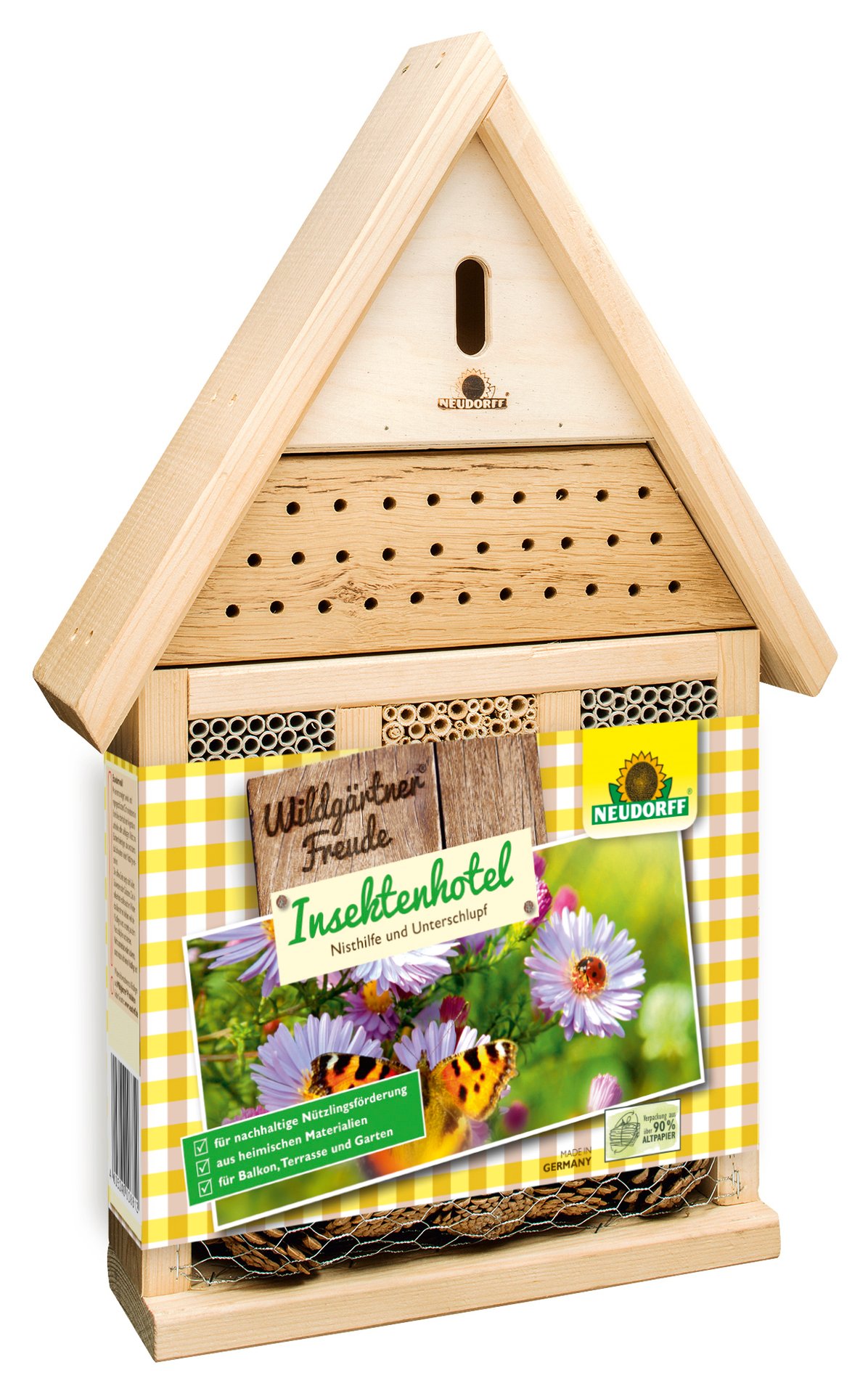 Wildgärtner Freude Insektenhotel 1 Wildgärtner Freude Insektenhotel