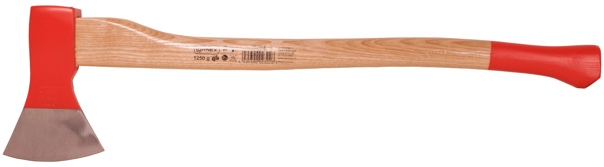 Axt mit Eschen-Kuhfußstiel 1,25kg 1 Axt mit Eschen-Kuhfußstiel 1,25kg