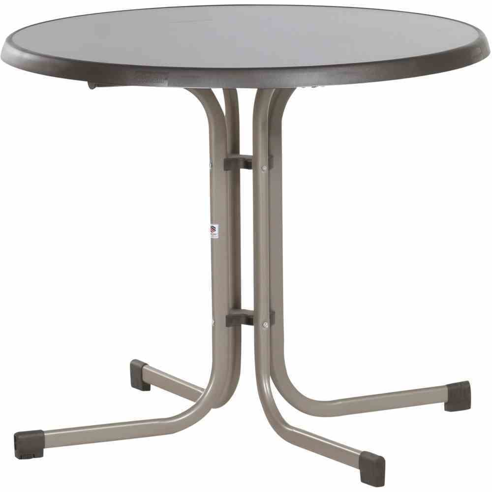 Sieger Klapptisch Dekorplatte 86 cm champagner 1 Sieger Klapptisch Dekorplatte 86 cm champagner