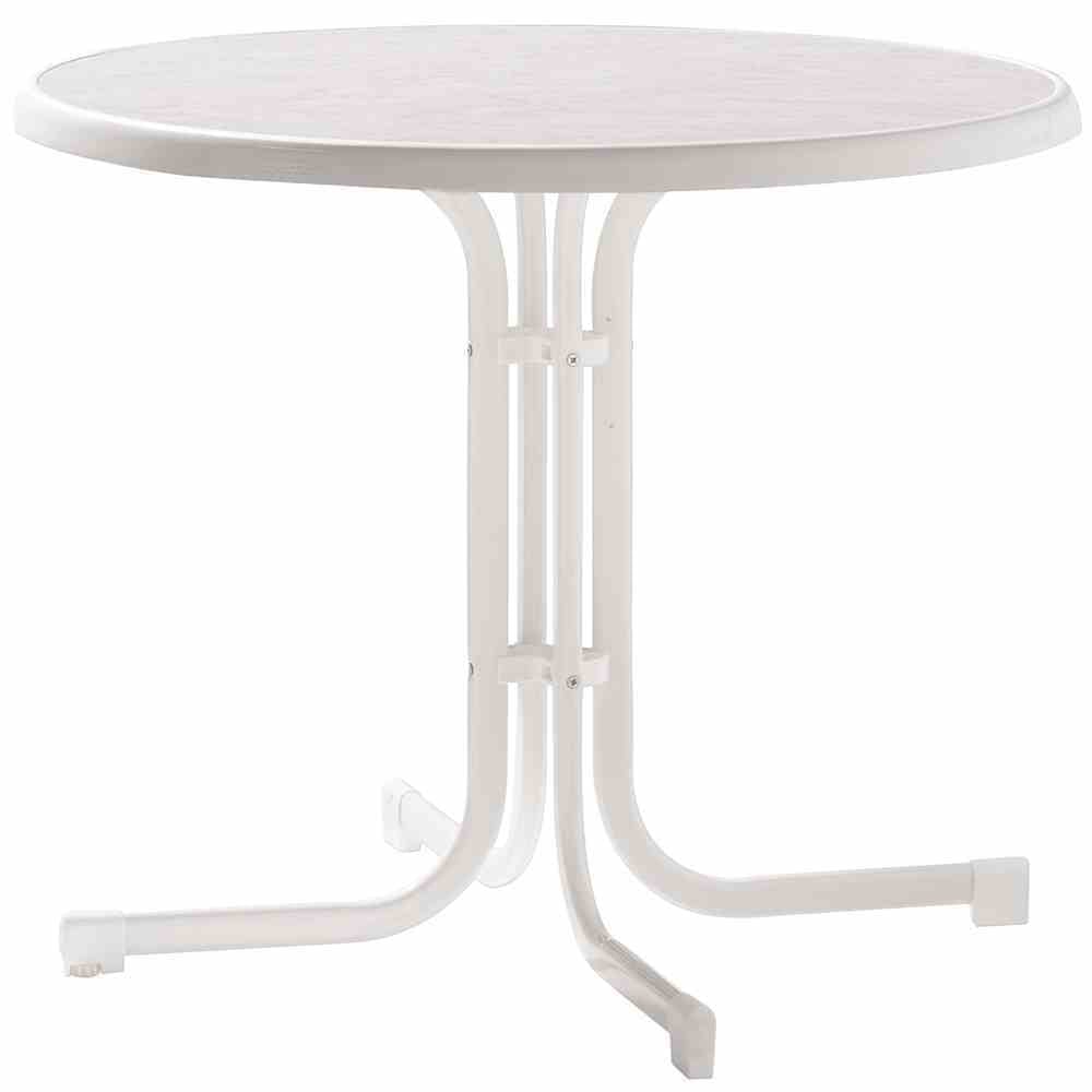 Gartentisch, weiß 1 Gartentisch, weiß