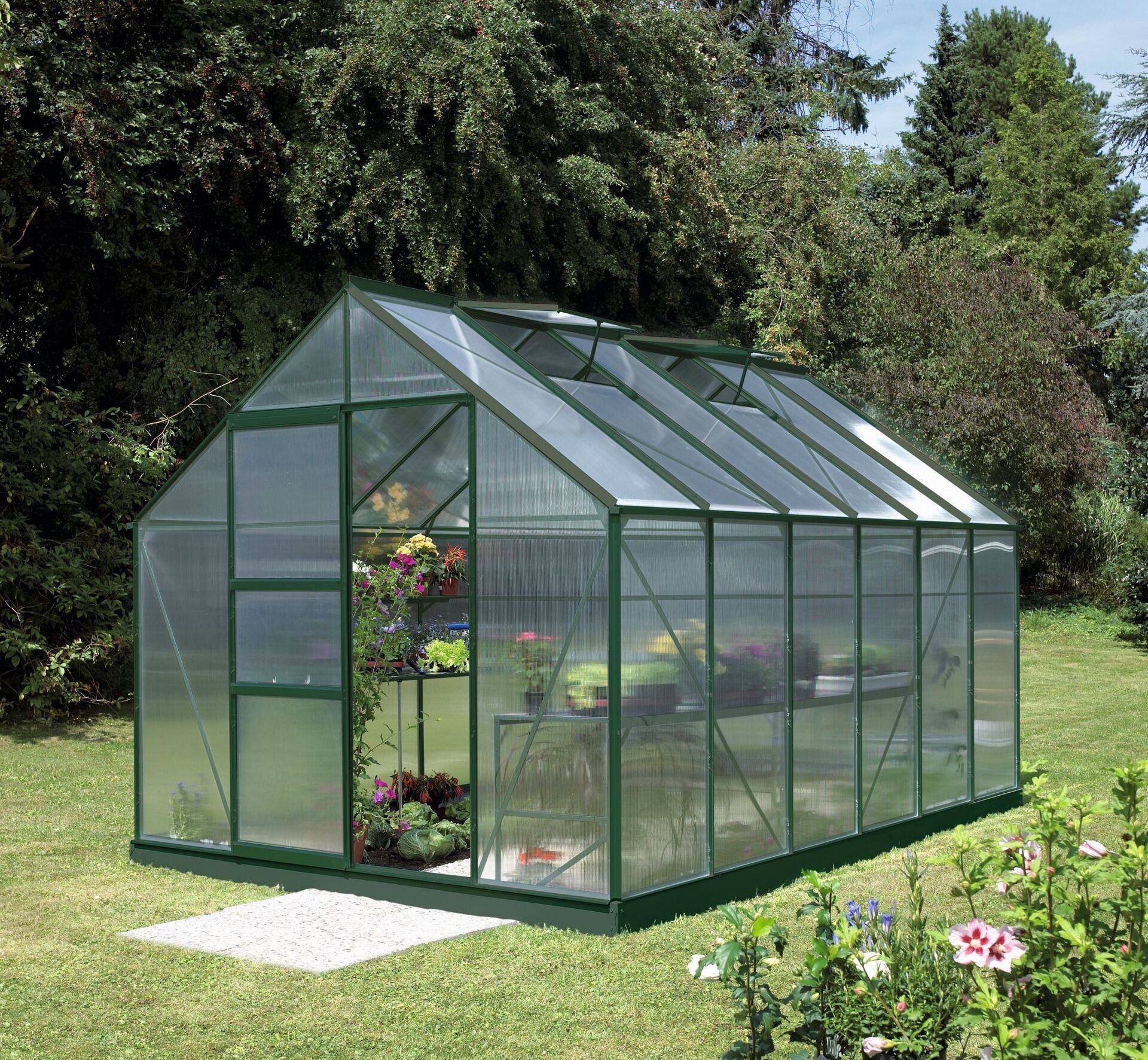 Gewächshaus Merkur 9900 1 Gewächshaus Merkur 9900