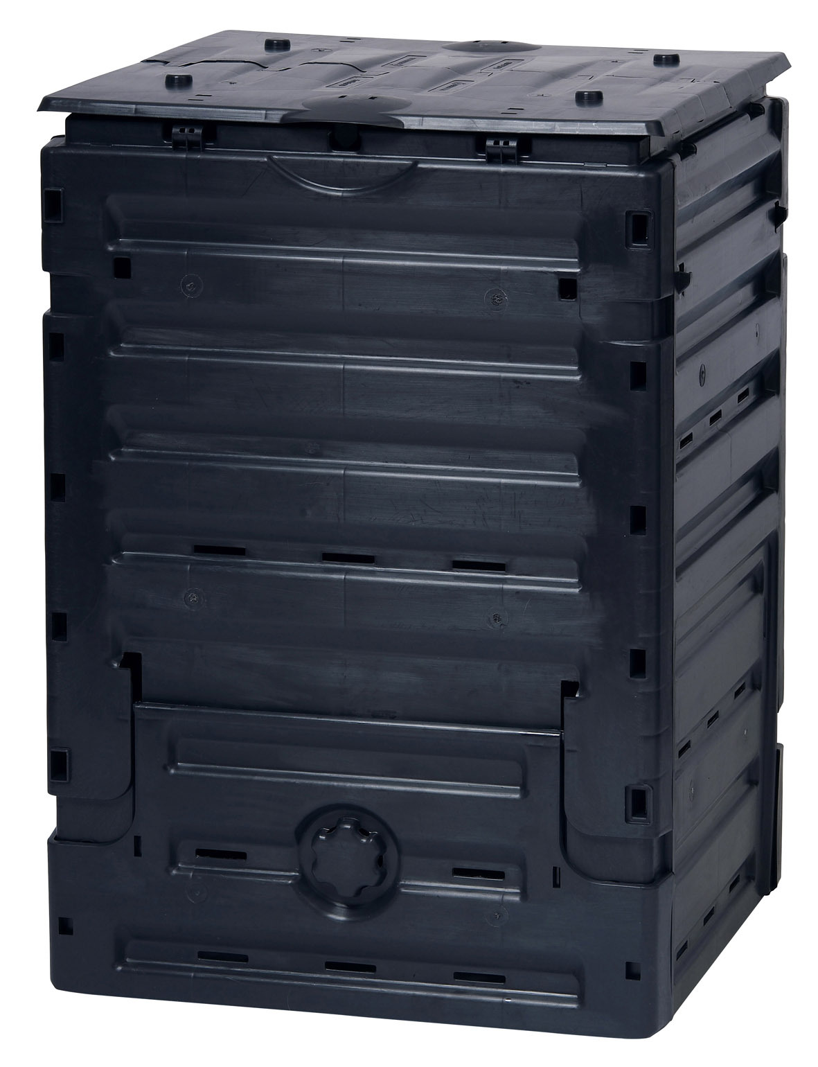 Eco-Komposter 450L schwarz 1 Eco-Komposter 450L schwarz