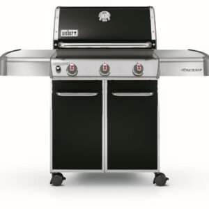 Genesis E-310, Black mit emaillierten Gussgrillrost