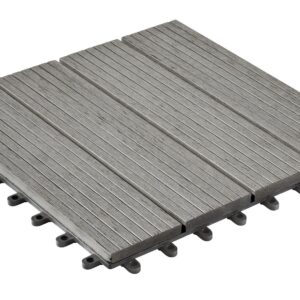 WPC-Fliese 30x30cm, 6er-Pack