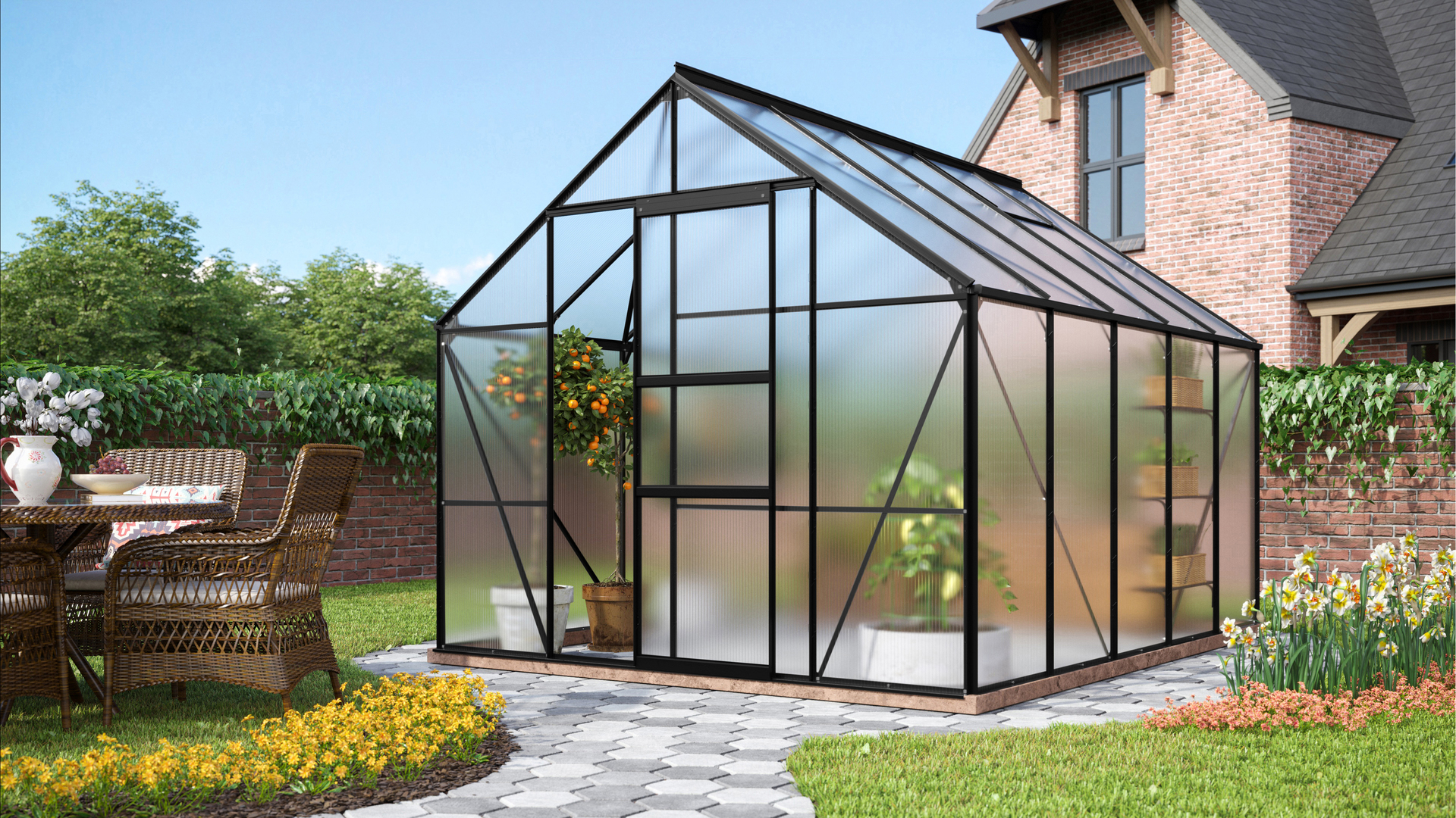 Gewächshaus Merkur 8300 1 Gewächshaus Merkur 8300