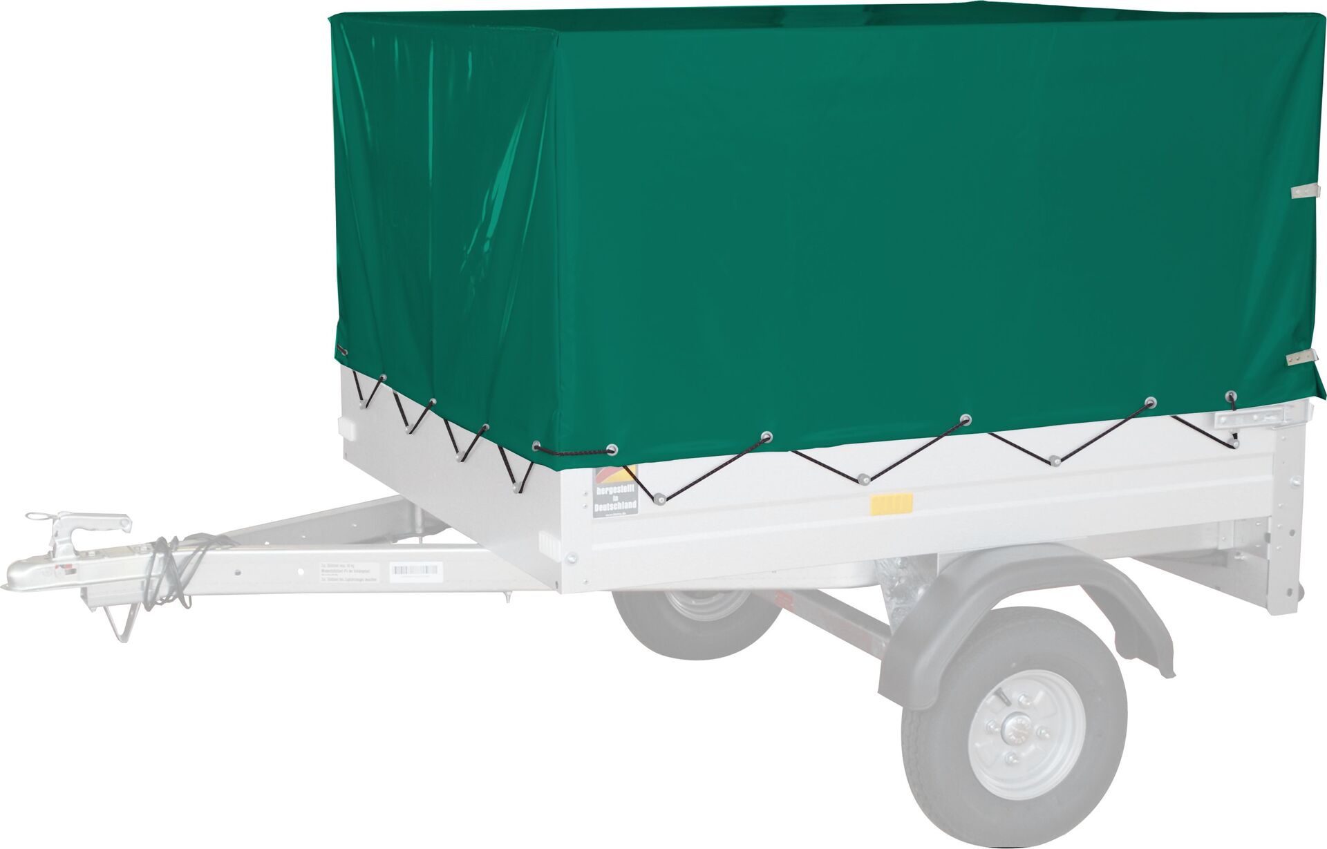 Hochplane und Hochspriegel im Set für PKW Anhänger Mini 350 1 Hochplane und Hochspriegel im Set für PKW Anhänger Mini 350