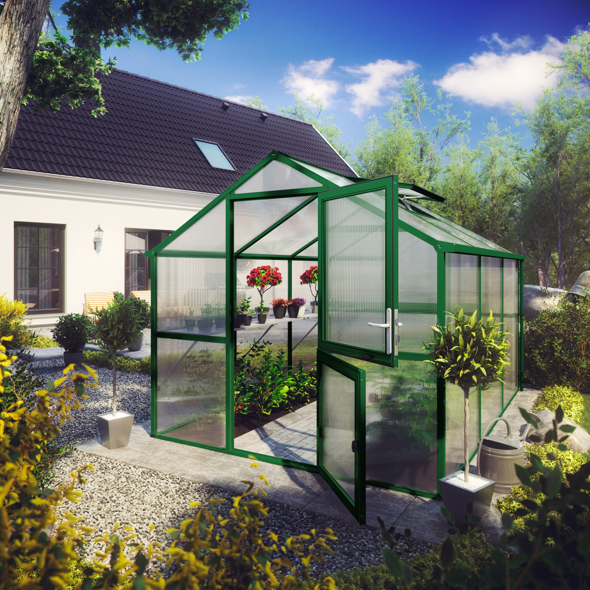 Gewächshaus Tulpe 1 Gewächshaus Tulpe