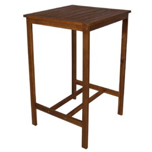 Bartisch INDRA 70x70cm, Akazie