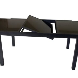 Ausziehtisch schwarz