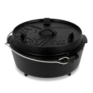 Feuertopf Dutch Oven mit Füßen ft6