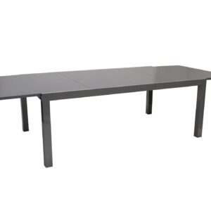 Ausziehtisch 180-240x100cm, silbergrau